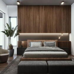 Panaretos Developers Five Stars Residence Ceramic Wood Design In Bedrooms